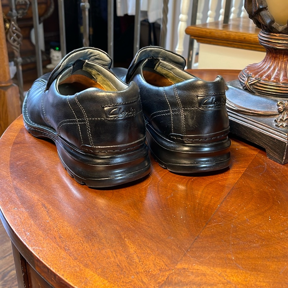 Clark’s Men Loafers 👞 size  10 1/2  M Black - Picture 5 of 10